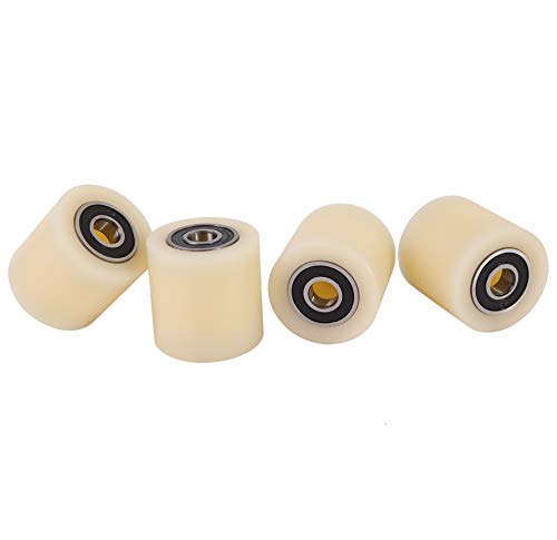 4 Rotelle In Nylon/poliammide, 40 Mm Di Diametro, 50 Mm Di Larghezza - 3