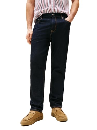 Tommy Hilfiger Straight Fit Stretch Jeans for Men