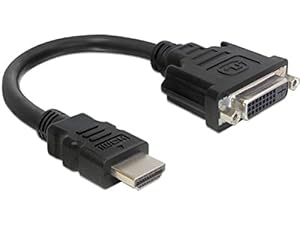 Delock 65327 HDMI zu DVI Adapter 20cm