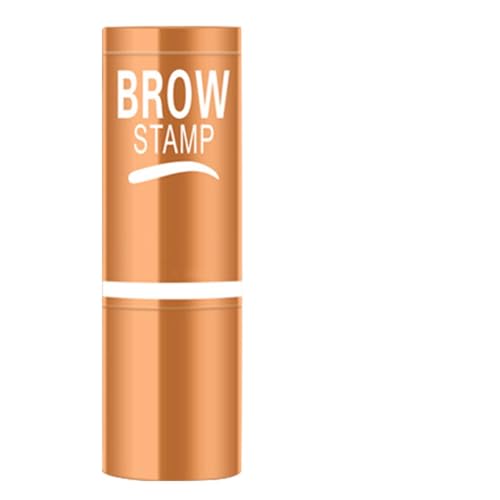 Tampon à sourcils, 3 g de poudre étanche pour ligne des cheveux, tampon à poudre pour sourcils avec pinceau, pour débutants, paresseux, femmes, mère, petite amie, rendez-vous, fête, événement, voyage