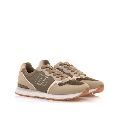 Mtng Para Mujer. 60441 Zapatillas Joggo Verde (37), Tela, Plano, Cordones, Casual - 5