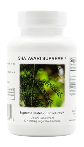 Supreme Nutrition Shatavari Supreme, 90 Pure Shatavari Root Vegetarian Capsules