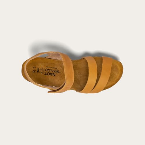 Image of NAOT Kayla Women's Sandals - Supportive 3-Strap Design with Backstrap, Cork & Latex Footbed - Arch Support - Travel-Friendly Comfortable Walking Sandals for All-Day Wear