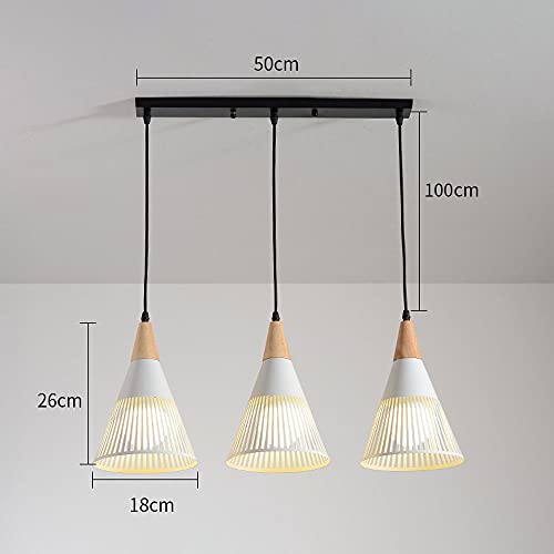 Lámpara de mesa de comedor de 3 luces para corregir salas oscuras 2