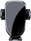 🚘【Sécurité et stabilité】Ce support de téléphone pour voiture, conçu pour les grilles d'aération, offre une fixation stable et antidérapante. Les coussinets de protection en silicone souple sur les côtés et le dessous protègent votre smartphone des rayures et l'empêchent de glisser. Même en cas de freinage brusque, de virages serrés ou sur des routes accidentées, votre téléphone reste bien en place