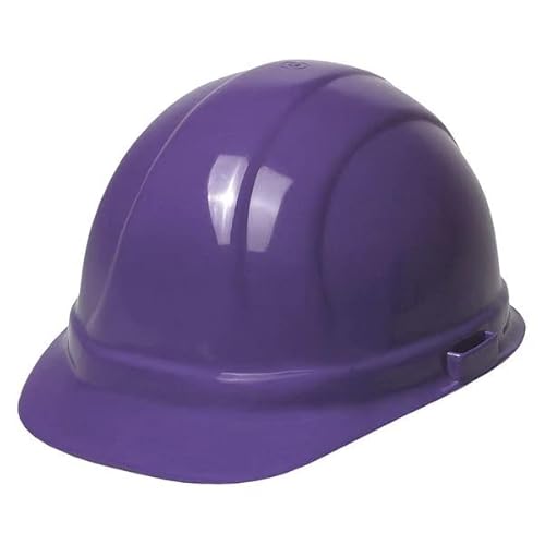Front Brim Hard Hat, Type 1, Class E, Pinlock (6-Point), Purple #TOP27