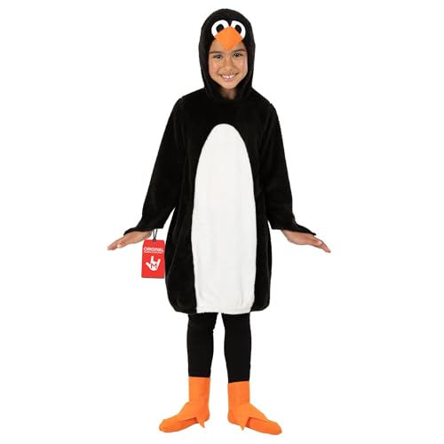 Fun Shack Costume Pingouin Enfant, Déguisement Carnaval et Halloween, Tenue Animale Enfant, M