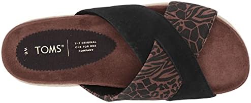 TOMS Women's Paloma Sandal, Black, 9 | Image 4