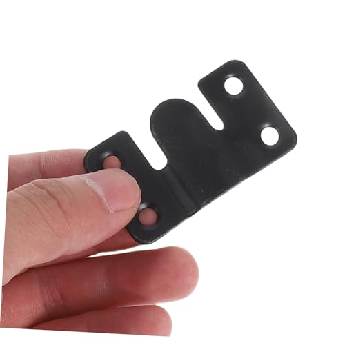 Image of UKCOCO 4pcs Heavy Duty Interlocking Flush Mount Bracket Secure Picture Hanging Frame Hooks with Hidden Design Wall Mounting Hardware for Frames Framing Installation Kit