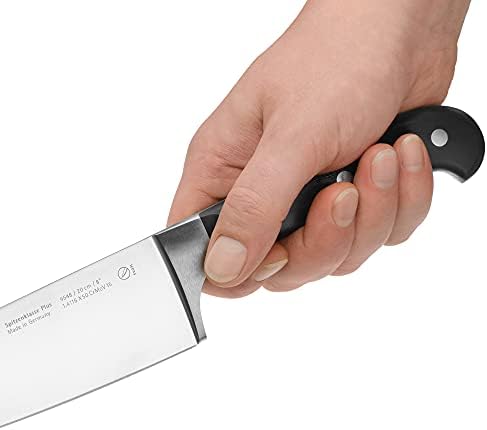 WMF Nóż do rzeźbienia Spitzenklasse Plus długość 32 cm długość ostrza 16 cm wydajne cięcie wyprodukowano w Niemczech kute specjalne ostrze ze stali be