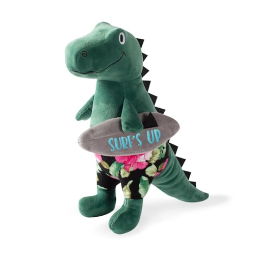 Fringe Studio Plush Dog Toy with Squeaker, Surf’S Up, Dude! PetShop Collection (289623)