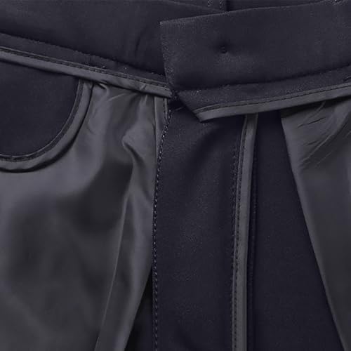 Men's Dress Pants Tall Classic Fit Flex Expandable Waist Flat Front Wrinkle-Free Formal Pants for Business and Office3