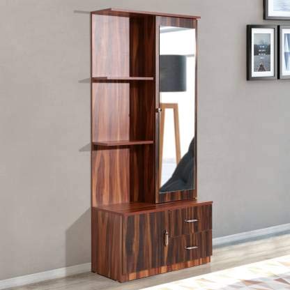As-har Wooden Dressing Table, Brown-picture-26