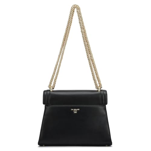 Image of Da Milano Leather Small Shoulder Bag