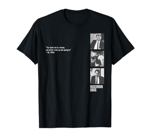 Tarantino Reservoir Dogs Crime Thriller Film Mr. White Citation T-Shirt