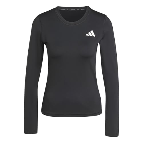 adidas Women's Train Essentials 3-Stripes Long Sleeve T-Shirt2
