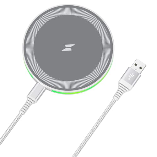 15W Samsung Wireless Charger Fast Charging Pad for Samsung Galaxy S25 Ultra S24 FE S23 S22 S21, Wireless Android Phone Charging Station for Google Pixel 9a 9Pro XL 8Pro 8a 7 7Pro, iPhone 16E 16Pro Max