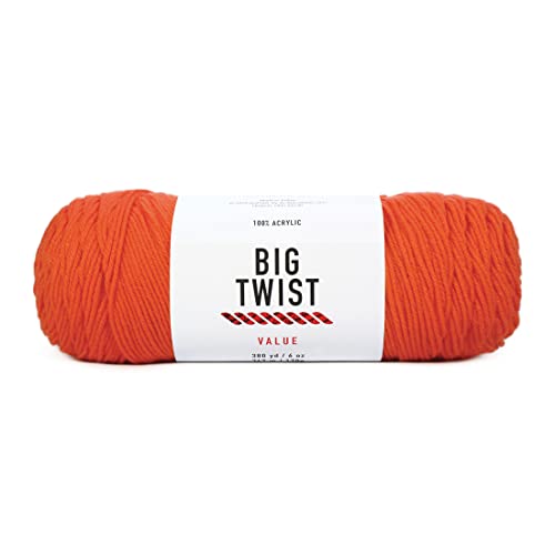 Image of Value Worsted Yarn (Orange)