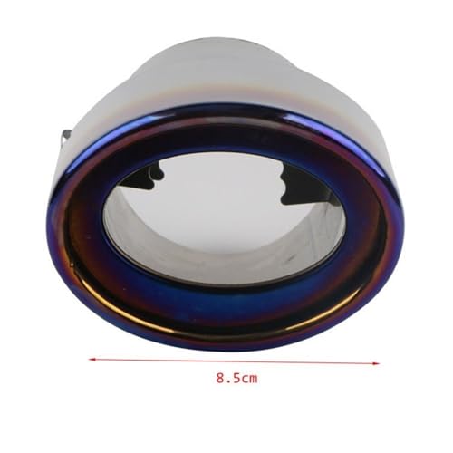 Embout d'échappement inox pour VW résout la rouille de Golf 6 7 Jetta