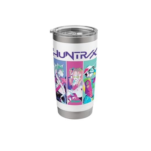 KPop Demon Hunters HUNTR/X Girls Officially Licensed Stainless Steel Insulated Tumbler