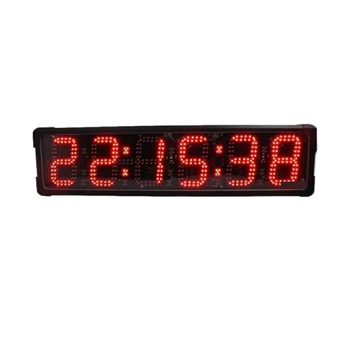 Temporizador digital deportivo con pantalla LED de 6 pulgadas miniatura 1