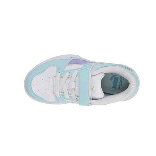 PUMA Kids Girls Slipstream Girls Ac+ Slip On Sneakers Shoes Casual - Blue, White - Size 12 M4