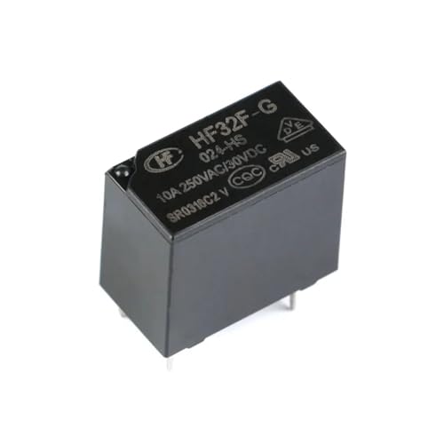 Relés de potencia de 12V JZC-32F-012-HS para evitar sobrecalentamiento en circuitos 10A 3