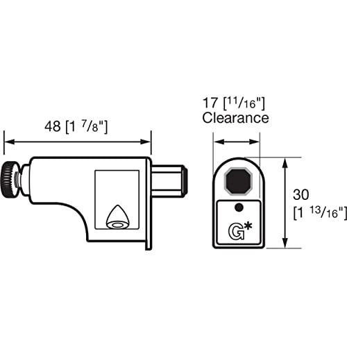 Franklin Brass C21349K-Np-C Soft-Close Cabinet Door Damper, Nickel Plated, Pack Of 5 #TOP4