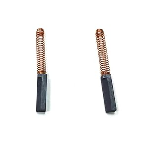 40PCs MEIMRSHLY Egg Beater Dough Mixer Carbon Brushes Compatible with American Kitchen Equipment 6 * 6 * 25mm