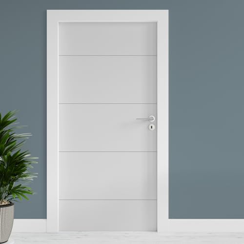 Finest Folia Türfolie 90x200 cm Türtapete Türposter Folie für Tür Wohnzimmer Kinderzimmer Küche Türaufkleber Bad Aufkleber selbstklebend TF01 (42 Stuck Tür 1)