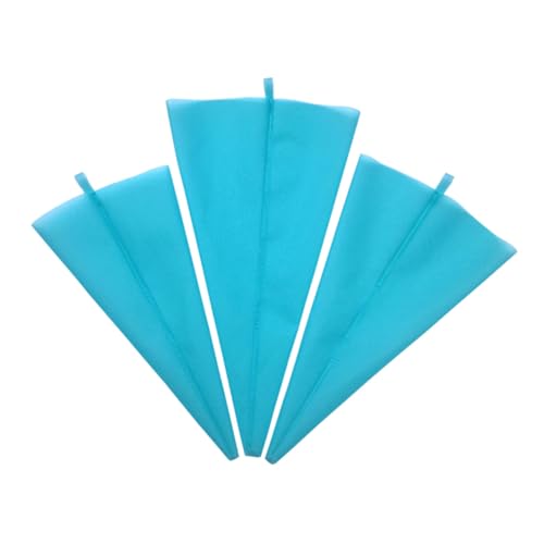 ABOOFAN Manga Pastelera De Silicona Reutilizable 3 Tamaños Bolsa Manga Pastelera Decorar