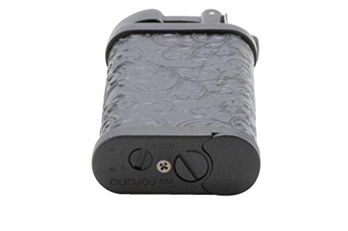 Encendedor IM Corona Old Boy Arabesque Negro miniatura 4