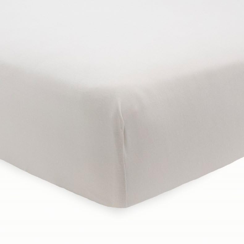Image of Little Unicorn Premium Stretch Knit Crib Sheet |Super Soft with Optimal Stretch (Pebble)