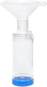 Veterinary Dog Cat Inhaler Spacer Feline Cannie Aerosol Chamber Inhaler PVC Mask for Pet Animals, 1pcs L