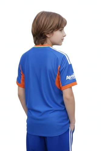 Image of India T20 Cricket Team Jersey 2026 for Boys /Girls