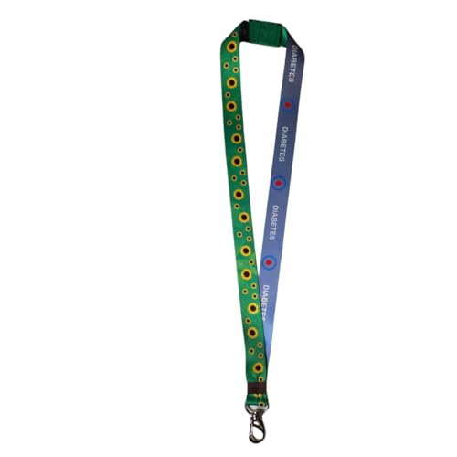 Cordão de Identificação Diabetes com Porta Crachá