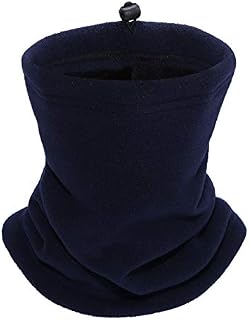 Thermal Neck Gaiter Snood,Balaclavas Face Mask,Warmer Fleece Lined Infinity Scarf Double-Layer Thicken Windproof Cycling Ski Running for Mens Womens Outdoor Sports