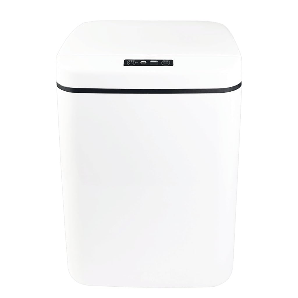 Smart Sensor Trash Can Automatic Kicking Garbage Bin for Kitchen Bathroom Waterproof Waste Bin(25CM)