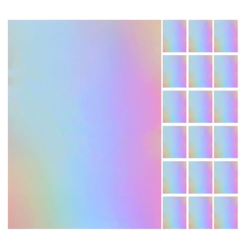 Papier Cartonné Métallisé Scrapbooking et Feuilles Foil Iridescentes DIY