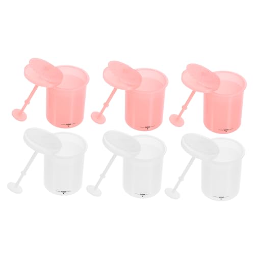 minkissy 6 Piezas Espuma Limpiadora Facial Espuma Para El Cuidado De La Piel Dispensador Purificado Rellenar Fabricante De Burbujas De Limpieza Manual Lavado De Cara Con Espuma Gel Páginas