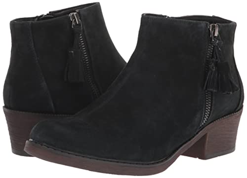 Propét Women's Rebel Ankle Boot, Black, 9 X-Wide #TOP6