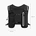 Aymzbd Vest Sport Bag Adjustable Buckle Daypack Hiking Vest Backpack Cycling Pack for Cycling Climbing Hiking, Black