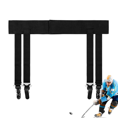 Adabuing Ice Hockey Garter Belt, Senior Girdle, 32-44