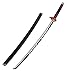 Arma de espada de madera, para el modelo Katana de Agatsuma Zenitsu'S Katana Modelo Anime Cosplay Armada Katana Espada de madera Ninja Samurai Espada Juguetes para niños para adolescentes (B)