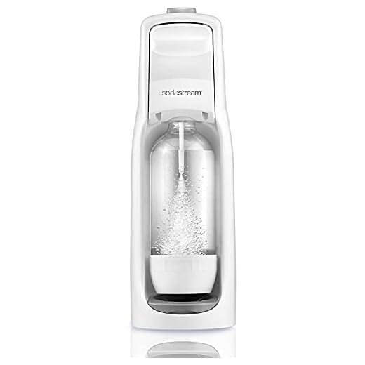 Sodastream Jet Gasatore d'Acqua Frizzante, Bianco, 43 cm