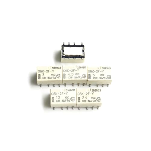 Relais G6K-2F-Y 12VDC lot de 10 pour réparation carte électronique