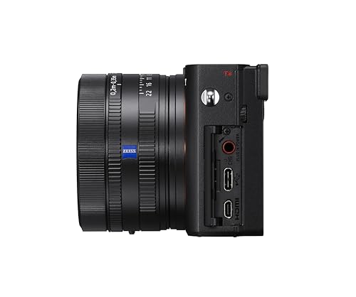 Sony RX1R III Full-Frame Premium Compact Camera Optimized with 61 MP CMOS Sensor, ZEISS® Sonnar T* 35mm F2 Lens, BIONZ XR™ Processor and AI-Based Subject Recognition