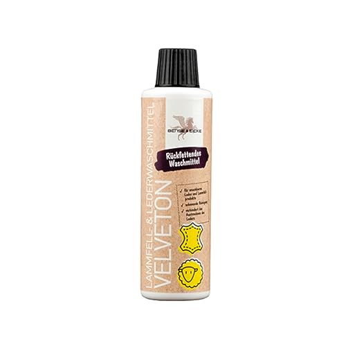 Velveton Lammfellwaschmittel-Lederwaschmittel | Lammfell- und Lederwaschmittel Velveton, 250 ml| Waschmittel Lammfell Wolle Leder rückfettend | Lambskin Leather Detergent Velveton Lammfellwaschmittel-Lederwaschmittel | Lammfell- und Lederwaschmittel Velveton, 250 ml| Waschmittel Lammfell Wolle Leder rückfettend | Lambskin Leather Detergent