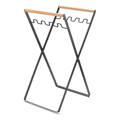 Guardar restos de cocina en exteriores con este estante plegable