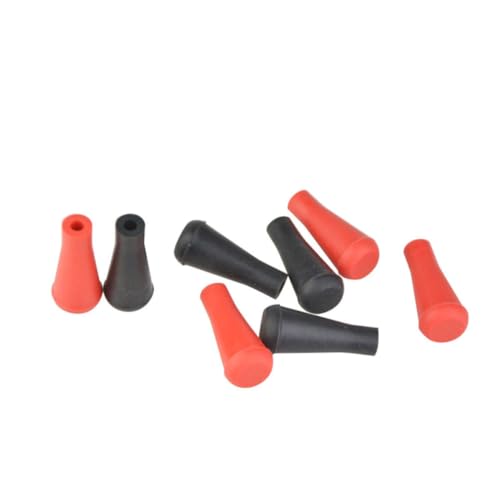 BESPORTBLE 6pcs Pointes de Flèches en Caoutchouc Souple pour Tir à l'arc Garçon et Filles, Flexibles et Élastiques, pour Jeux et Sports de Plein Air Couleur Aléatoire